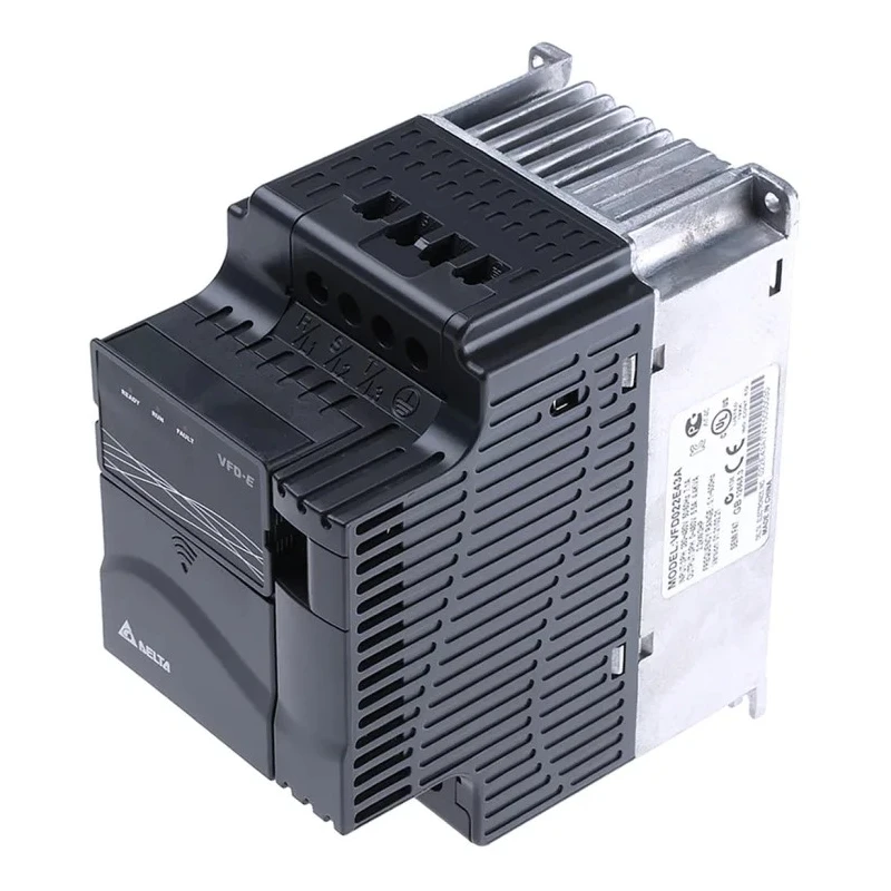 Delta Electronics Inverter Drive 2.2 kW 3 Phase Variable Frequency 460V AC VFD022E43A