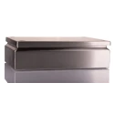 Rittal KL Series Stainless Steel Terminal Box IP66, 300 mm x 200 mm x 80 mm 