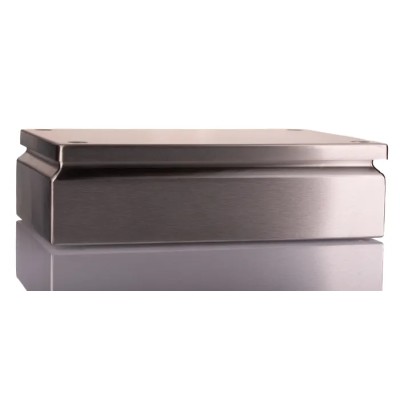 Rittal KL Series Stainless Steel Terminal Box IP66, 300 mm x 200 mm x 80 mm 