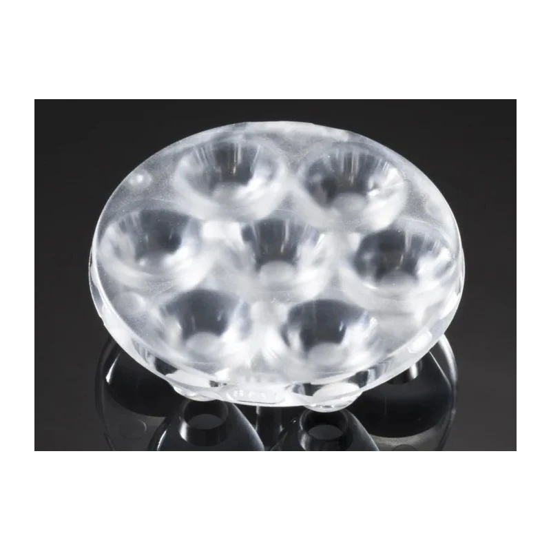 Ledil Anna Series 7-Way LED Lens Round Clear Polymethyl Methacrylate 36° Wide Angle Beam C11718_ANNA-40-7-W