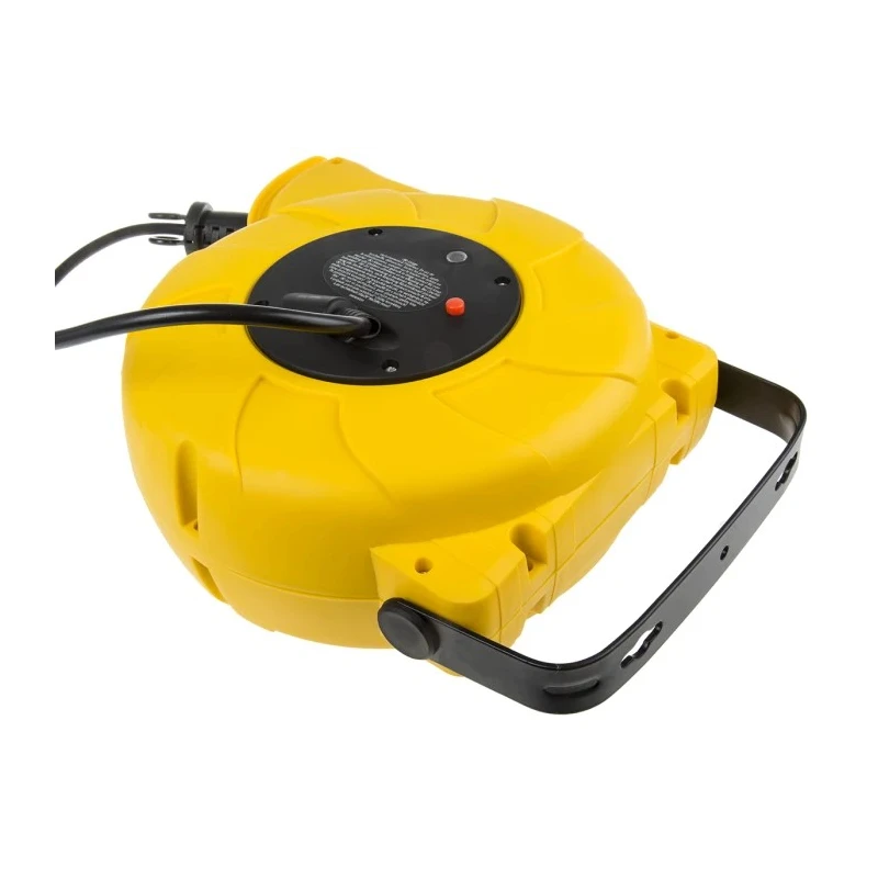 brennenstuhl 9 m Cable Reel 1 Socket Type E French, 230V, 16A Automatic Rewind 1241024300