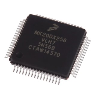 NXP Kinetis K2x Series ARM Cortex M4 Microcontroller 64-Pin LQFP 72 MHz 288kB FLASH MK20DX256VLH7