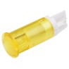 APEM Yellow LED Panel Mount Indicator 12 mm Faston Terminal 24V dc QS121XXY24
