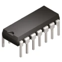 Microchip 8 bit PIC Microcontroller PIC16F1454-I/P 48 MHz 14kB FLASH 14-Pin PDIP