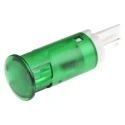 APEM Green Panel Mount Indicator 110V AC 6mA Solder Lug Termination QS121XXHG110