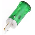 APEM Green Panel Mount Indicator 110V AC 6mA Solder Lug Termination QS121XXHG110