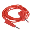 Staubli Connector Test Lead 32A, 600V, Red, 2 m Lead Length 66.9407-200-22