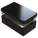 Deltron 486 Series Black Aluminium Enclosure IP68, 80 mm x 220 mm x 120 mm 