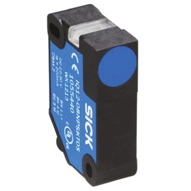 SICK IQ12-08NPSKW2S Block Inductive Proximity Sensor M3 Thread Size PNP Output 30V DC 200mA IQ12-08NPSKW2S