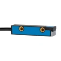 SICK Block Inductive Proximity Sensor M3 Thread Size, Flush Mount, Plastic Housing, PNP Output, 30 V DC, 200 IQ08-02BPSKW2S