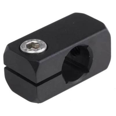 RS PRO M6 Connecting Clamp Connecting Component Strut Profile Round Groove Size 10 mm Round Tube Size 12 mm 786-6068