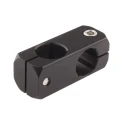 RS PRO M6 Connecting Clamp, Connecting Component, Strut Profile Round, Groove Size 16 mm, Round Tube Size 20 mm 786-6169