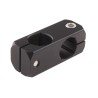 RS PRO M6 Connecting Clamp, Connecting Component, Strut Profile Round, Groove Size 16 mm, Round Tube Size 20 mm 786-6169
