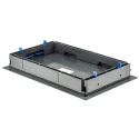 Legrand Grey 3 Compartment Lid Replacement 47 mm FBL3ABS