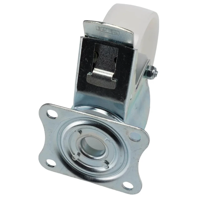 Tente Braked Swivel Castor with 250 kg Load Capacity, 125 mm Polyamide Wheel, Pressed Steel Frame 3477UOR125P62