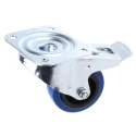Tente Braked Swivel Castor, 70 kg Load Capacity, 80 mm Polyamide Wheel 3477PIR080P62