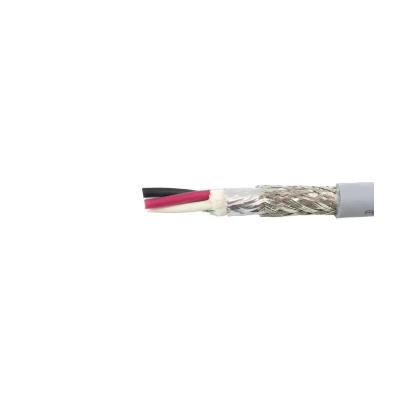 Alpha Wire Ecogen Ecoflex Screened Control Cable, 4 Cores, 0.35mm² 22 AWG, Grey Modified Polyphenylene Ether 79246 SL005
