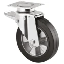 Tente Heavy Duty Braked Swivel Castor 350 kg Capacity 160 mm Aluminium Wheel 3642IEP160P63