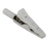 Hirschmann Test & Measurement White Miniature Insulated Crocodile Clip 4mm Jaw Opening 8A Current 930317807