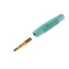Hirschmann Test & Measurement Green Female Banana Socket 4 mm Connector 30V AC 60V DC 16A Gold 931804704