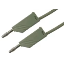 Hirschmann Test & Measurement Connector Test Lead 32A, 30 V AC, 60 V DC, Grey, 1 m Lead Length 934063106