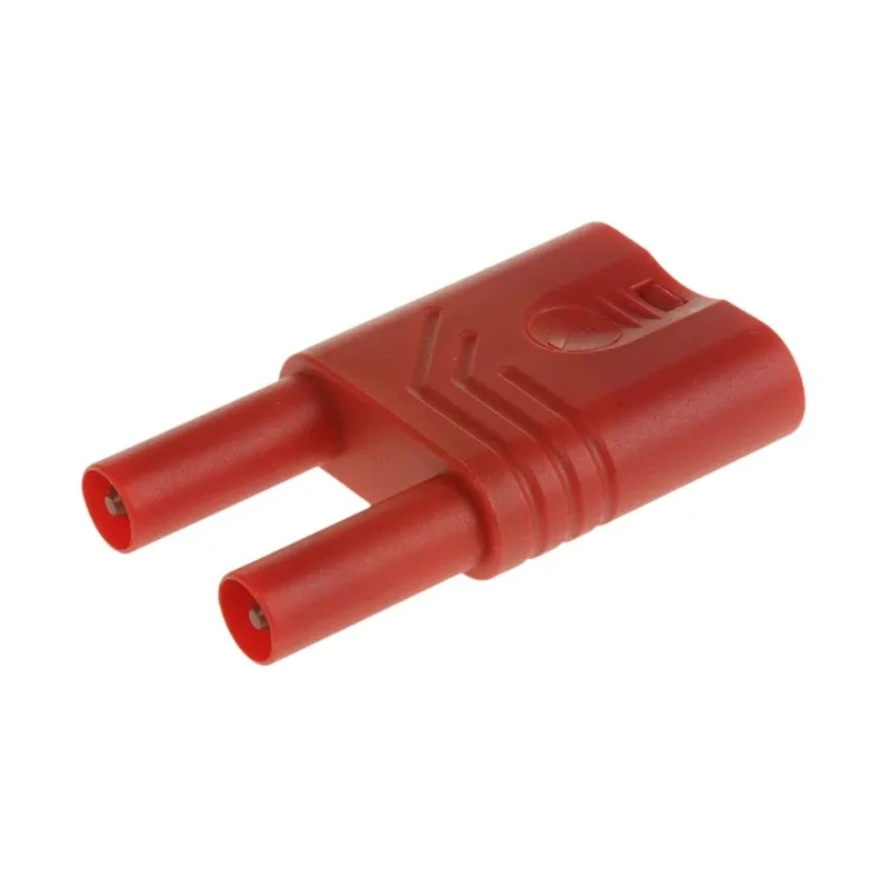 Hirschmann Test & Measurement Red Male Banana Plug 4 mm Connector, Plug-In Termination, 1000 V AC/DC, 32A, Model 932200101