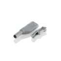 Hirschmann Test & Measurement Grey Male Banana Plug, 4 mm Connector, Screw Termination, 1000 V AC, 1000 V DC, 24A 934099106