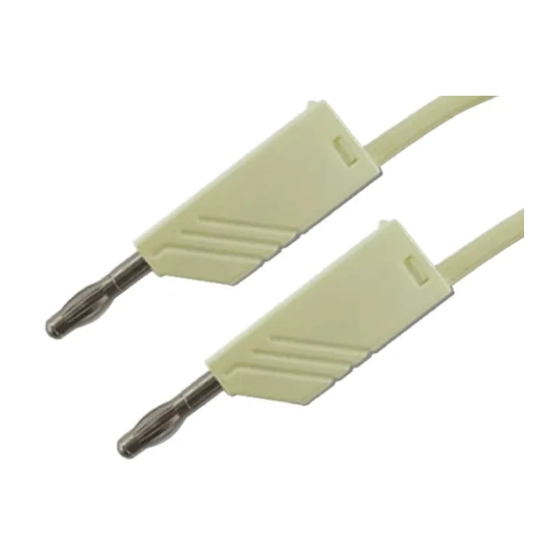 Hirschmann Test & Measurement Connector Test Lead 32A, 30 V AC, 60 V DC, White, 2 m Length 934066107