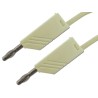 Hirschmann Test & Measurement Connector Test Lead 32A, 30 V AC, 60 V DC, White, 2 m Length 934066107