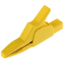 Hirschmann Test & Measurement Yellow Crocodile Clip Brass Contact 32A Insulated 972405103