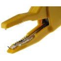 Hirschmann Test & Measurement Yellow Crocodile Clip Brass Contact 32A Insulated 972405103