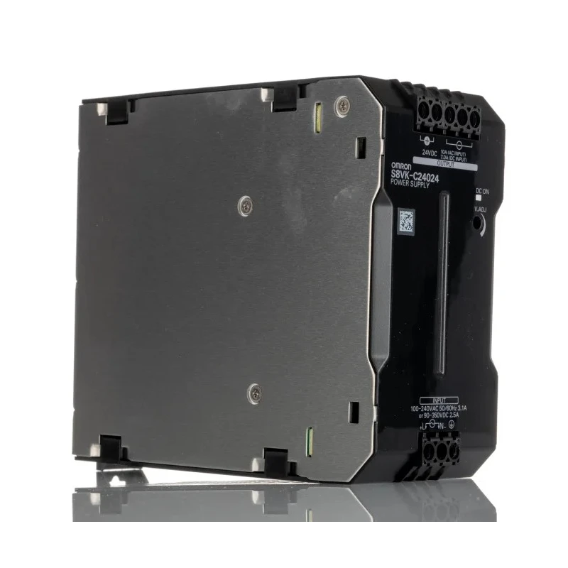 Omron S8VK-C Switched Mode DIN Rail Power Supply AC/DC Input 100-264V AC, 90-350V DC, 24V DC Output 10A 240W 