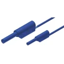 Hirschmann Test & Measurement Connector Test Lead 10A, 1000 V AC/DC, Blue, 1m Lead Length 975163102