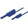 Hirschmann Test & Measurement Connector Test Lead 10A, 1000 V AC/DC, Blue, 1m Lead Length 975163102