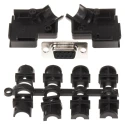 MH Connectors D-Sub Connector 9 Way 45° Orientation 5A 250V Plastic Housing MHD45PPK