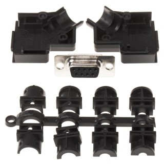 MH Connectors D-Sub Connector 9 Way 45° Orientation 5A 250V Plastic Housing MHD45PPK