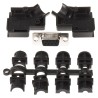 MH Connectors D-Sub Connector 9 Way 45° Orientation 5A 250V Plastic Housing MHD45PPK