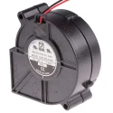 RS PRO Centrifugal Blower Fan 75 x 75 x 30 mm, 24V DC, 10 CFM, Brushless Ball Bearing, 3000 RPM 787-4013