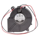 RS PRO Centrifugal Blower Fan 75 x 75 x 30 mm, 24V DC, 10 CFM, Brushless Ball Bearing, 3000 RPM 787-4013