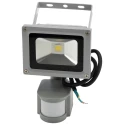RS PRO PIR Included Floodlight, 1 LED, IP65 Rated, 265V AC, 50W Incandescent Equivalent IP65