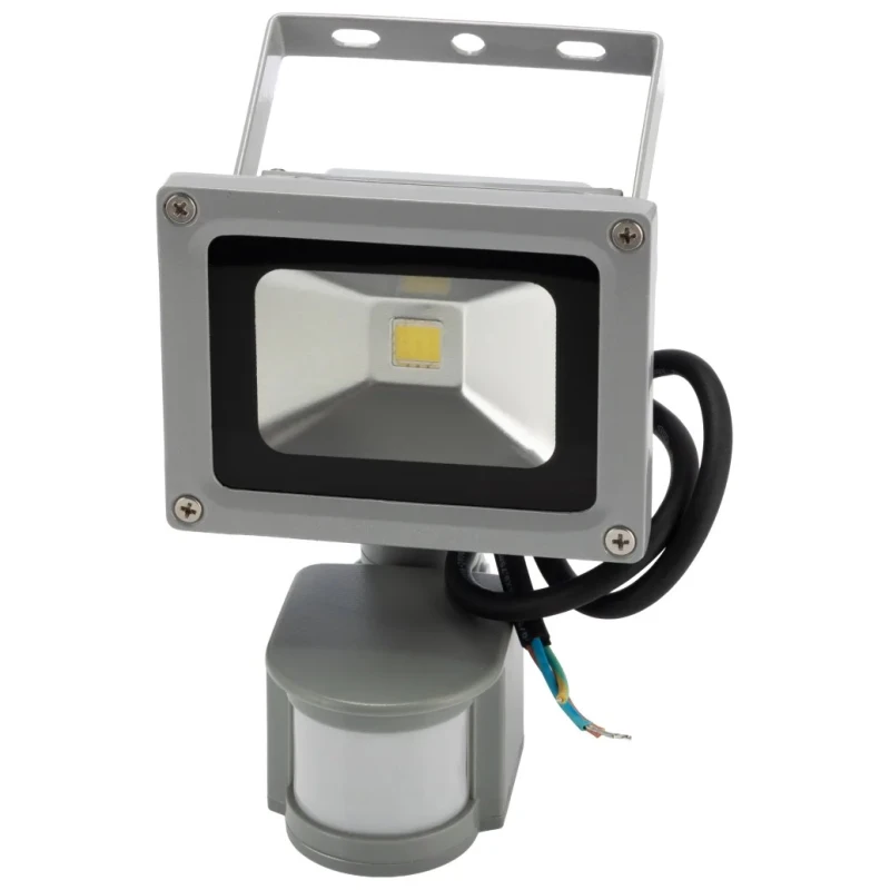 RS PRO PIR Included Floodlight, 1 LED, IP65 Rated, 265V AC, 50W Incandescent Equivalent IP65