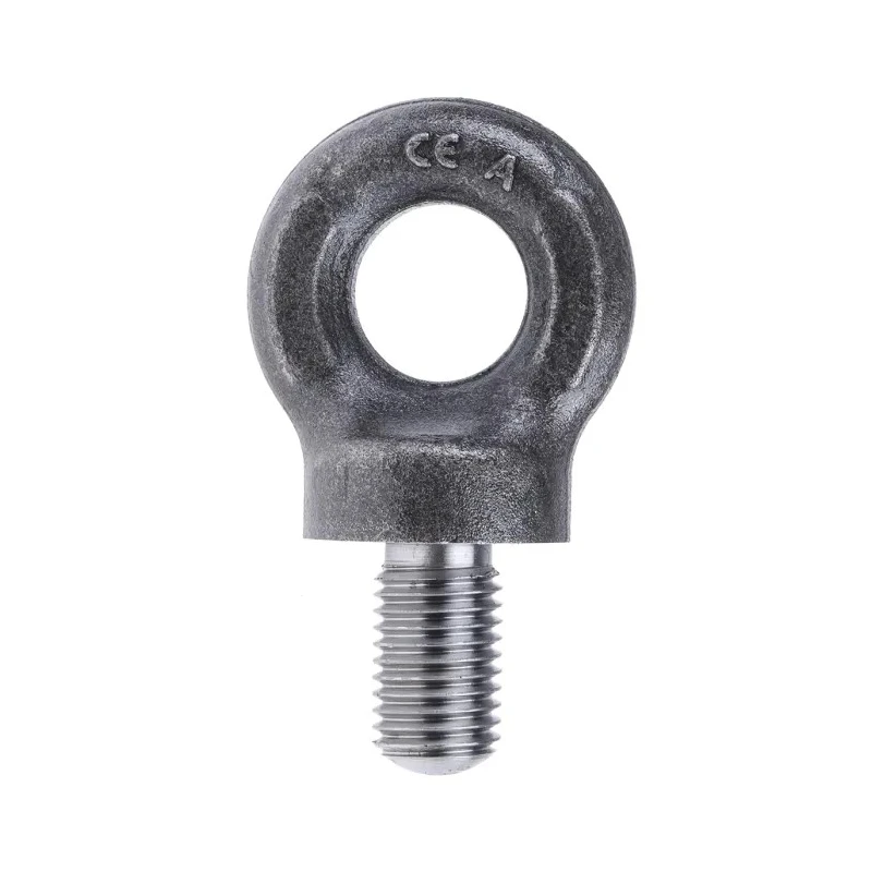 RS PRO Carbon Steel Galvanised Eye Bolt M20 Thread Size 27 mm Thread Length 27 mm 1.6 t Working Load Limit 673-664