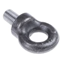 RS PRO Carbon Steel Galvanised Eye Bolt M20 Thread Size 27 mm Thread Length 27 mm 1.6 t Working Load Limit 673-664