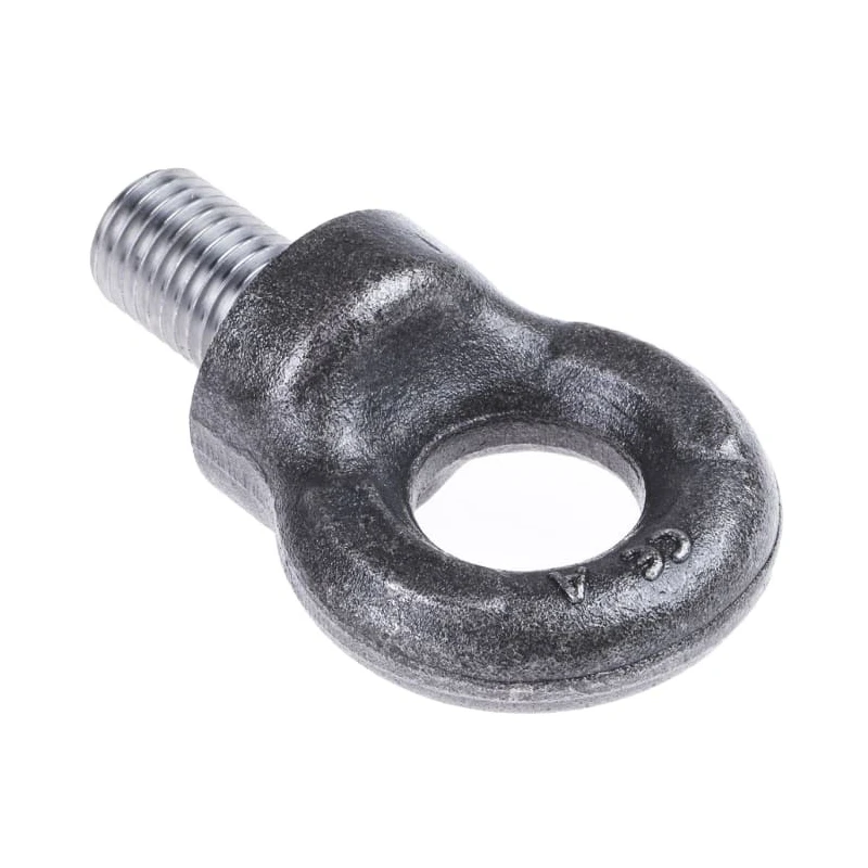 RS PRO Carbon Steel Galvanised Eye Bolt M20 Thread Size 27 mm Thread Length 27 mm 1.6 t Working Load Limit 673-664