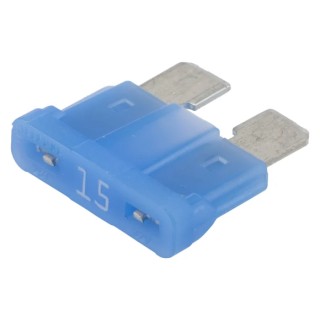 Littelfuse 15A Blue Fast Acting Car Fuse 32V DC ATO Series ATOF 0287015.PXCN
