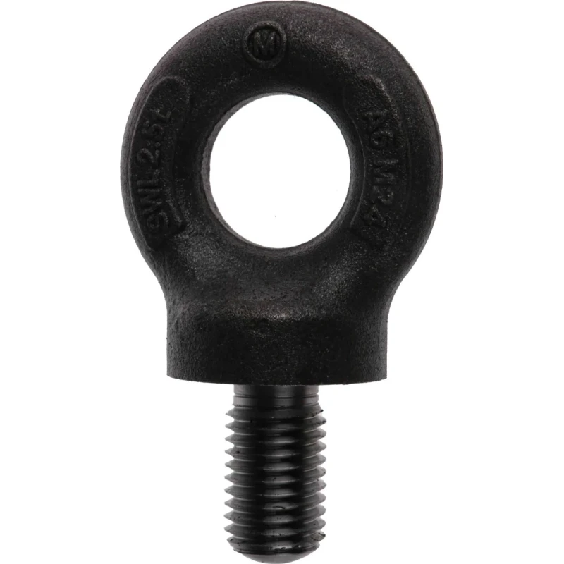 RS PRO Carbon Steel Eye Bolt M24 Thread 40 mm Thread Length 77 mm Eye Outside Diameter 2.5 t Working Load Limit 673-670