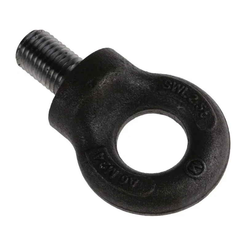 RS PRO Carbon Steel Eye Bolt M24 Thread 40 mm Thread Length 77 mm Eye Outside Diameter 2.5 t Working Load Limit 673-670