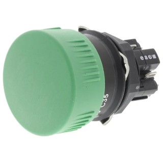 EAO Push Button Switch Momentary Panel Mount 16 mm Cutout DPDT IP65 250 V ac 51-156.0255