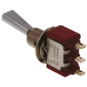 C & K Toggle Switch PCB Mount On-On SPDT Solder Terminal 28 V dc 120 V ac 7101P3YZQE