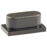C & K Grey Round Push Button Cap for Use with KSA & KSL Series Sealed Tact Switch BTN K03 10